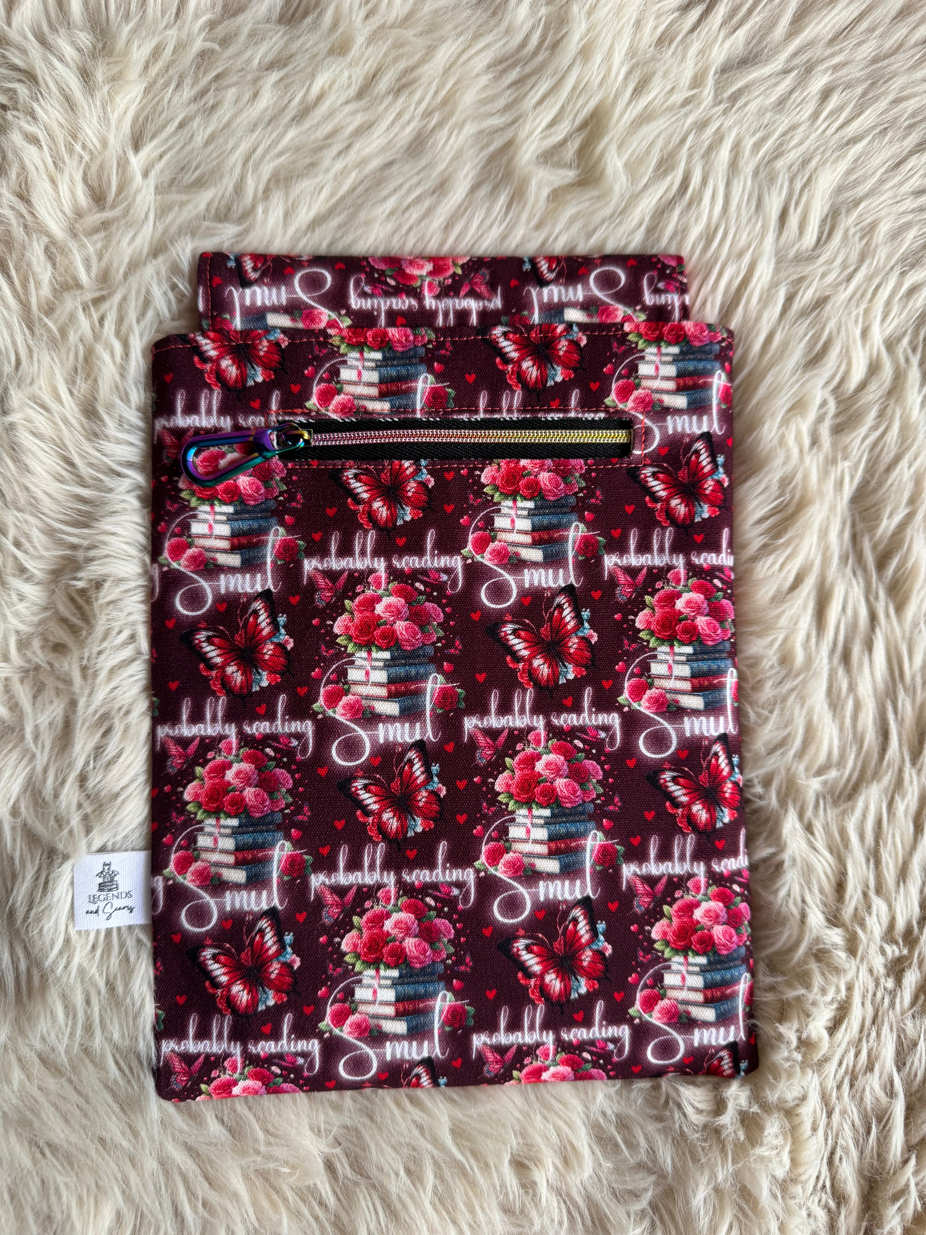 Small eReader and Book Sleeve Probably reading smut