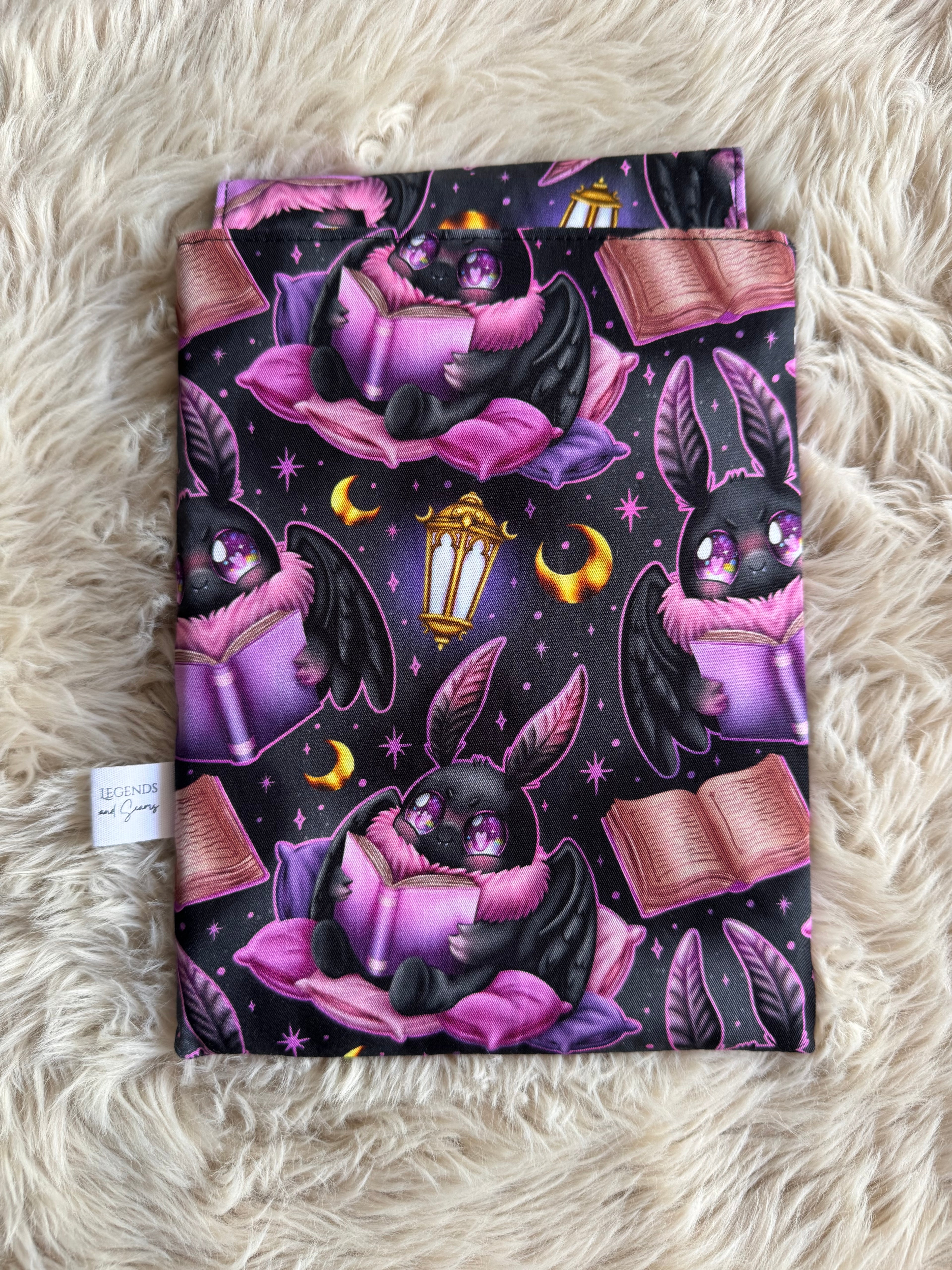 Small Basic Mothman reader sleeve