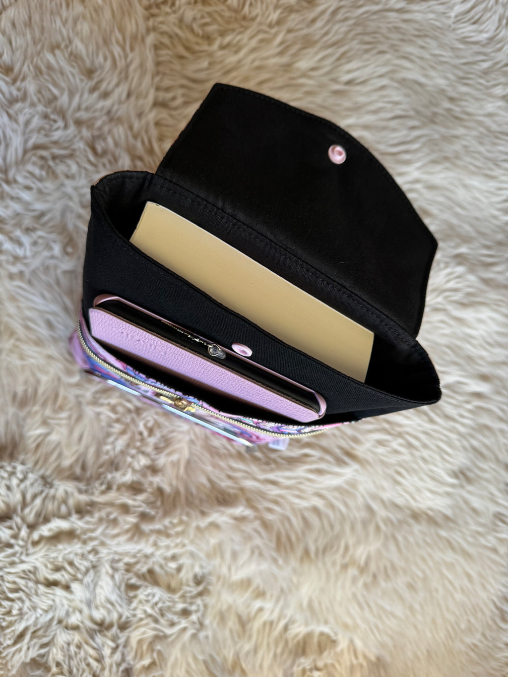 Small 3in1 Sleeve Booktrovert (Pink)