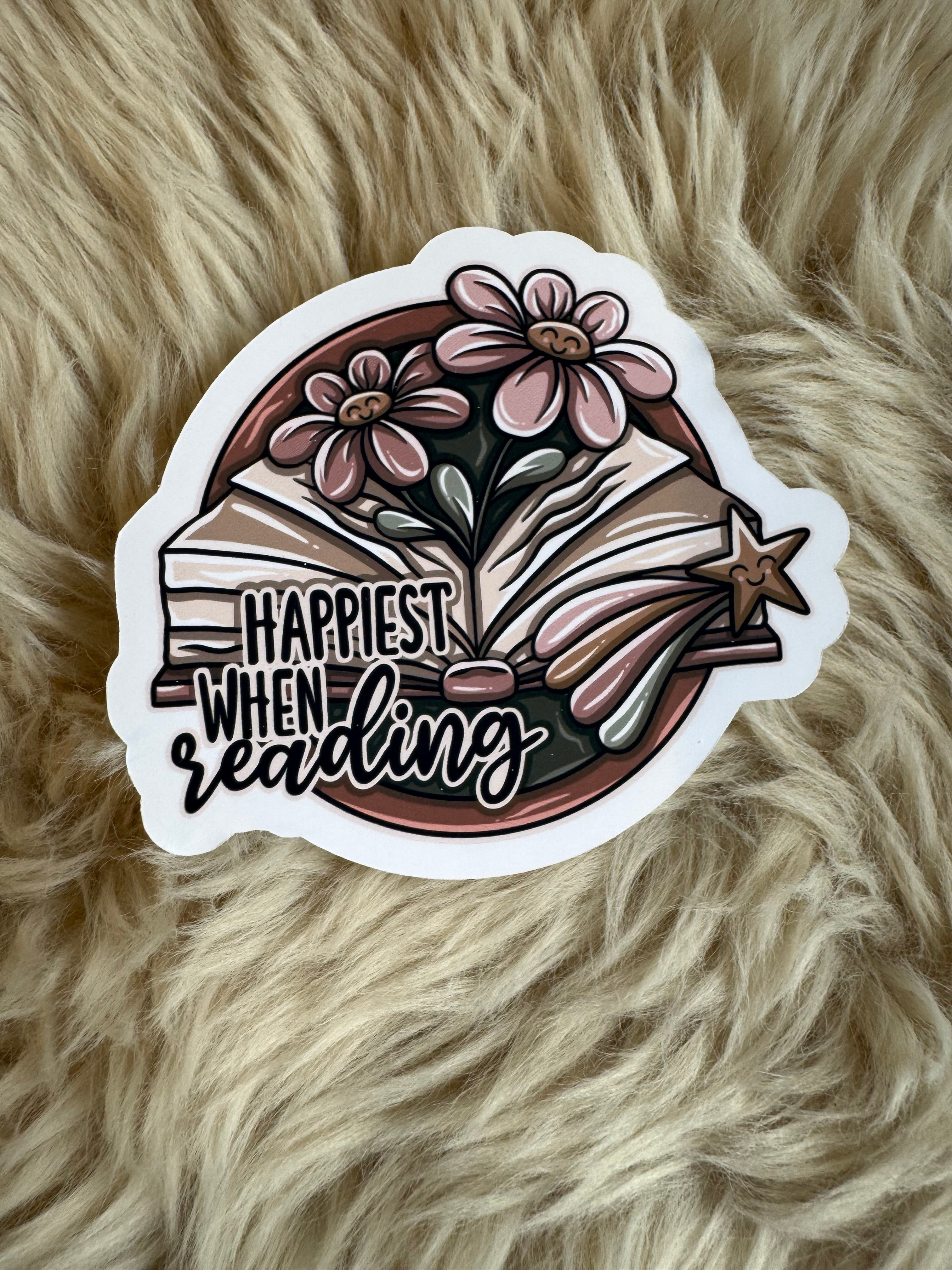 Bookish, Cute, Coffee and Tired Mama Stickers