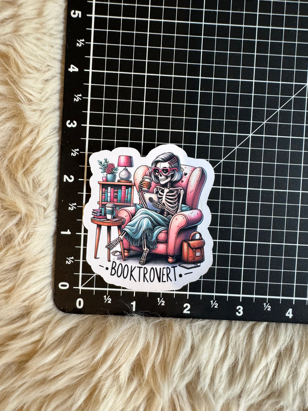 Anti Social and Booktrovert Stickers