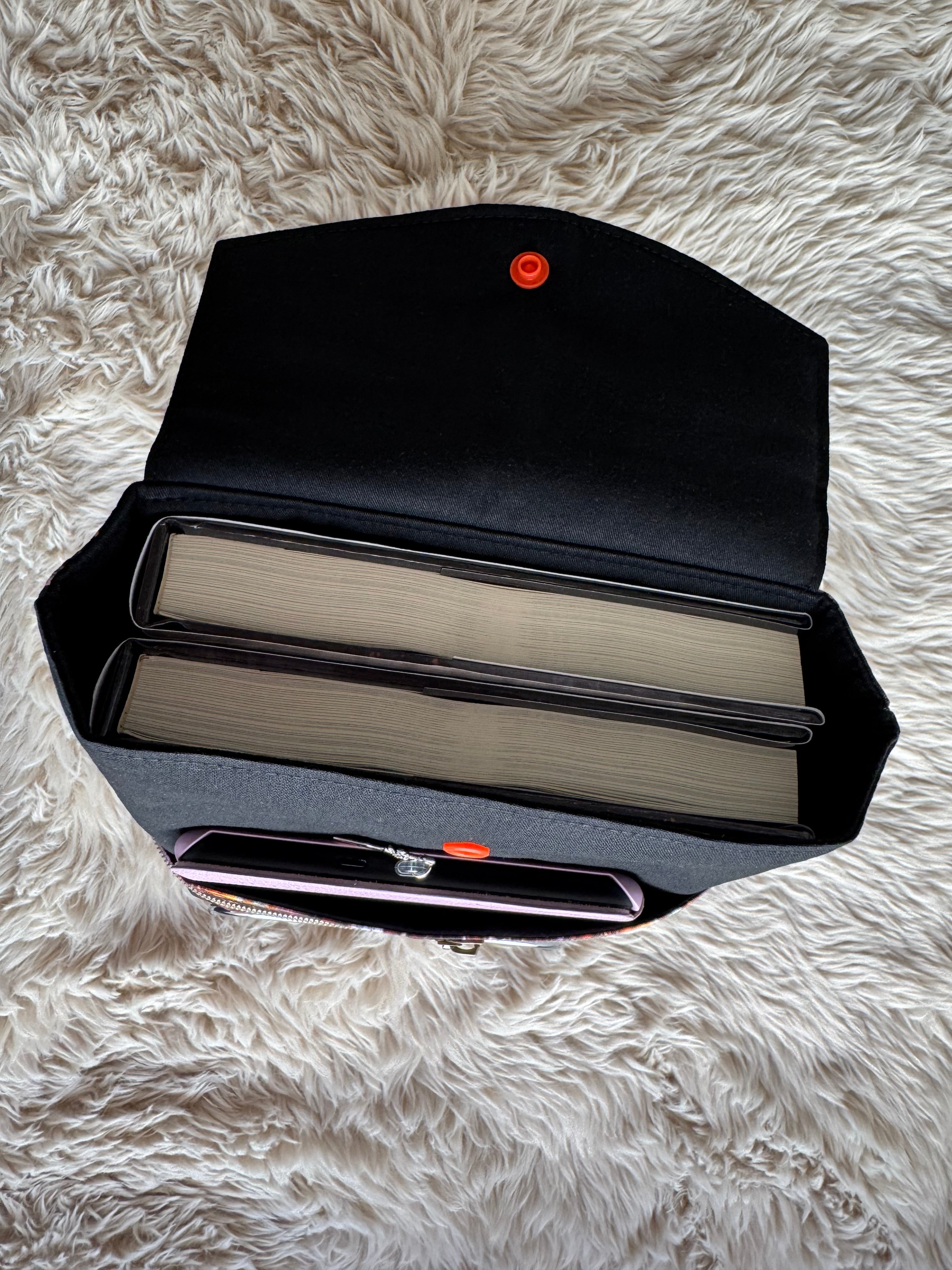 Large 3in1 Sleeve Orange dragon shelf