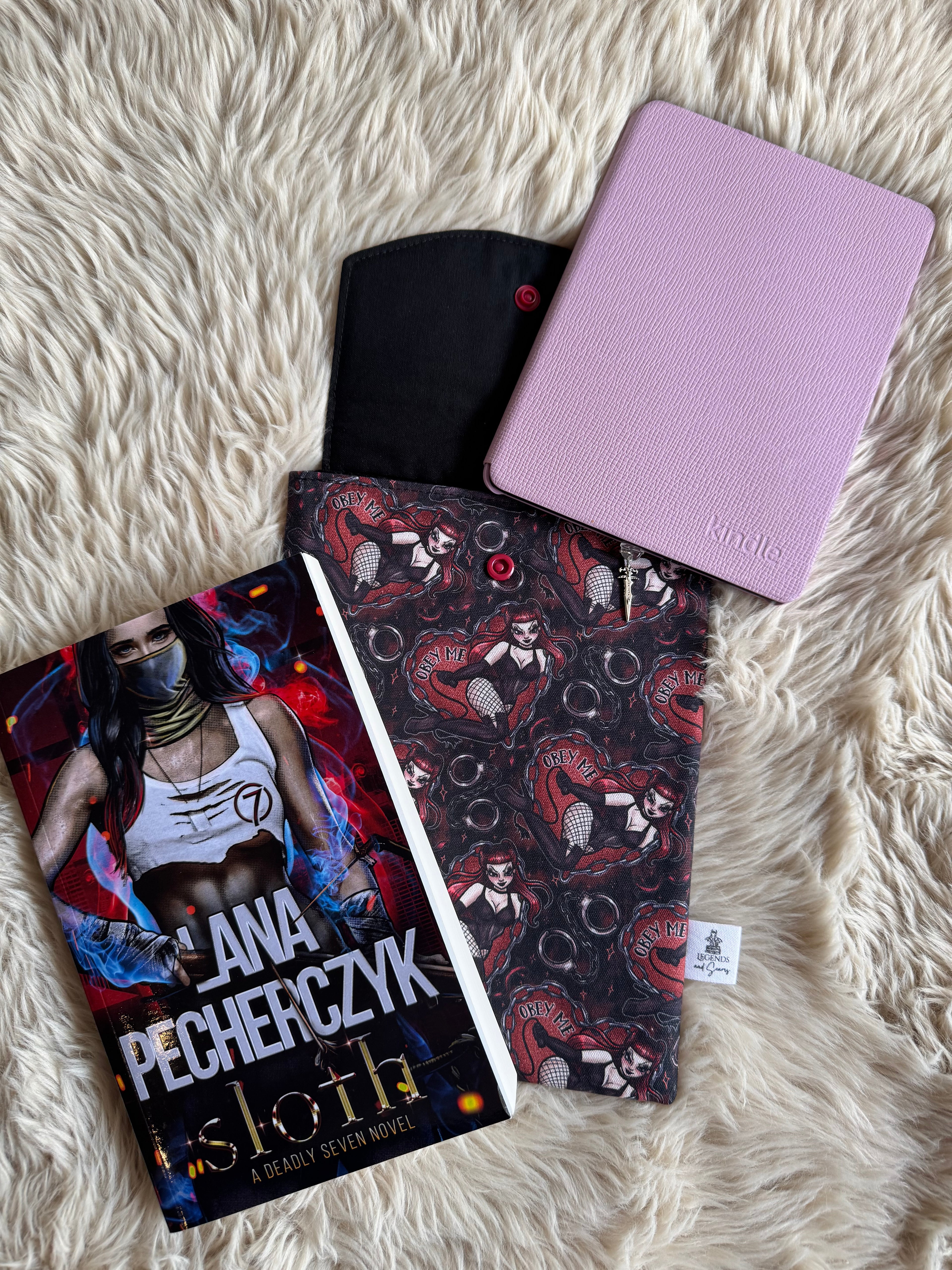 Small eReader and Book Sleeve Obey me
