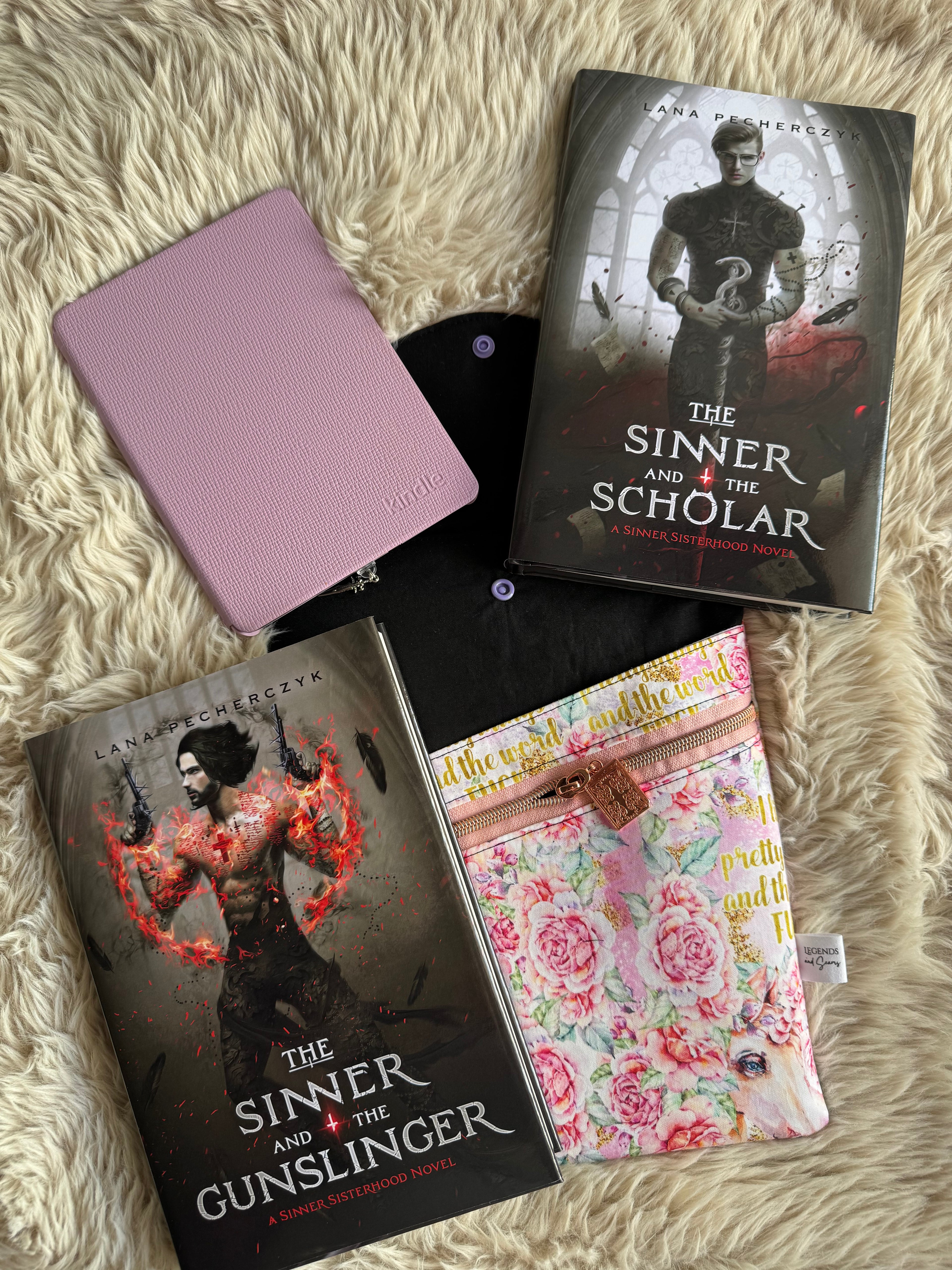 Large 3in1 Sleeve I like pretty things… (book pull)