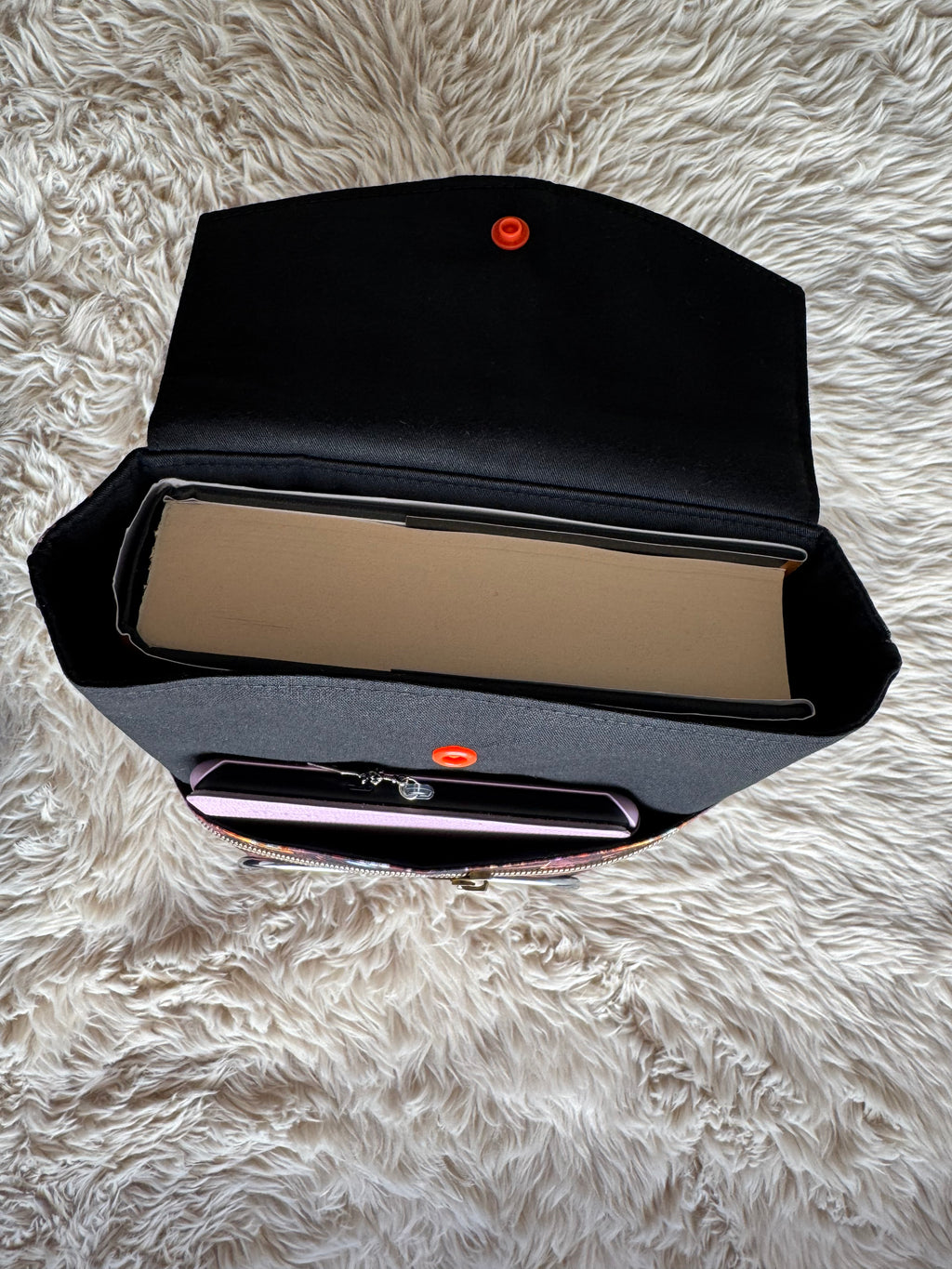 Large 3in1 Sleeve Orange dragon shelf
