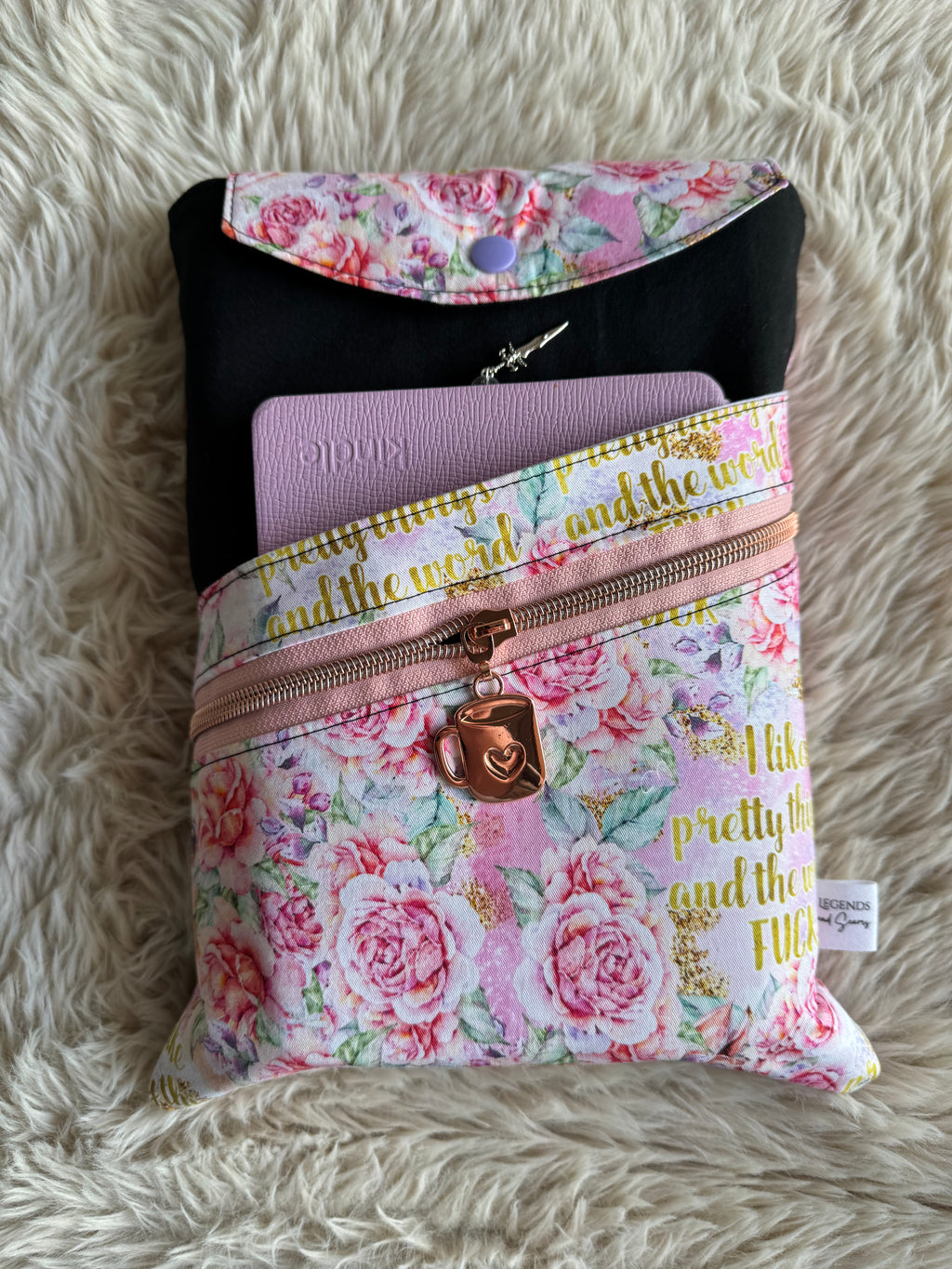 Large 3in1 Sleeve I like pretty things… (cup pull)