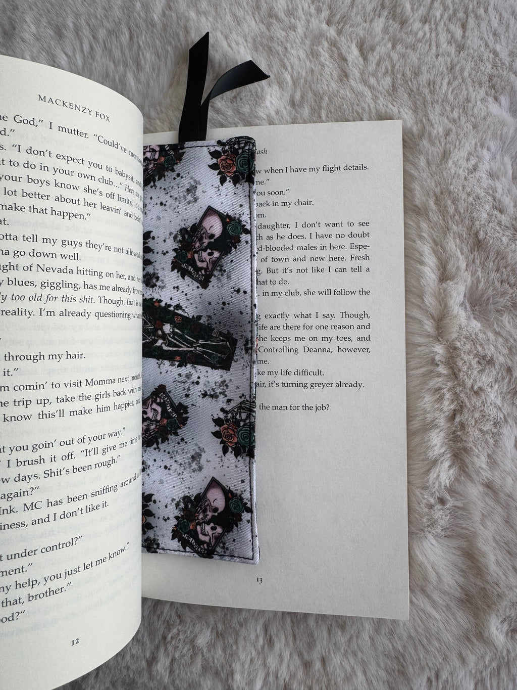 Rectangular Bookmarks with Ribbon