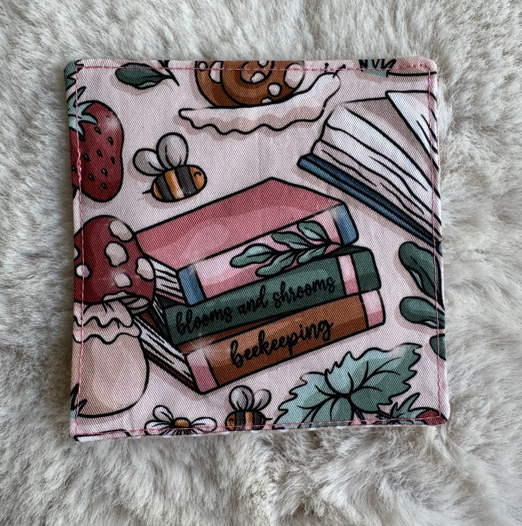 Square Corner Fabric Bookmarks