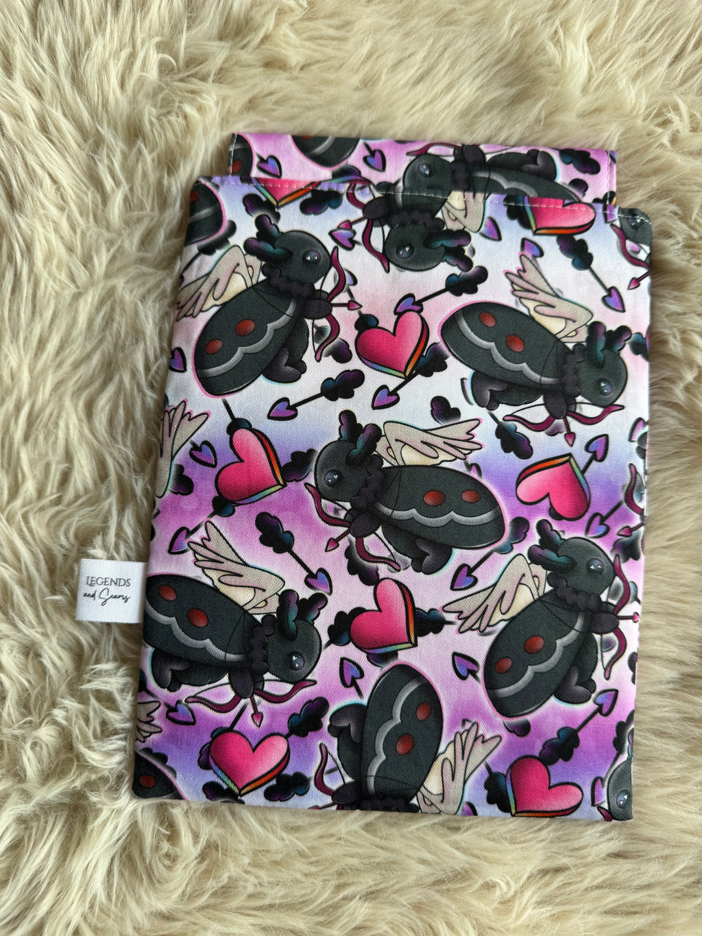 Small Basic Mothman cupid (purple) sleeve