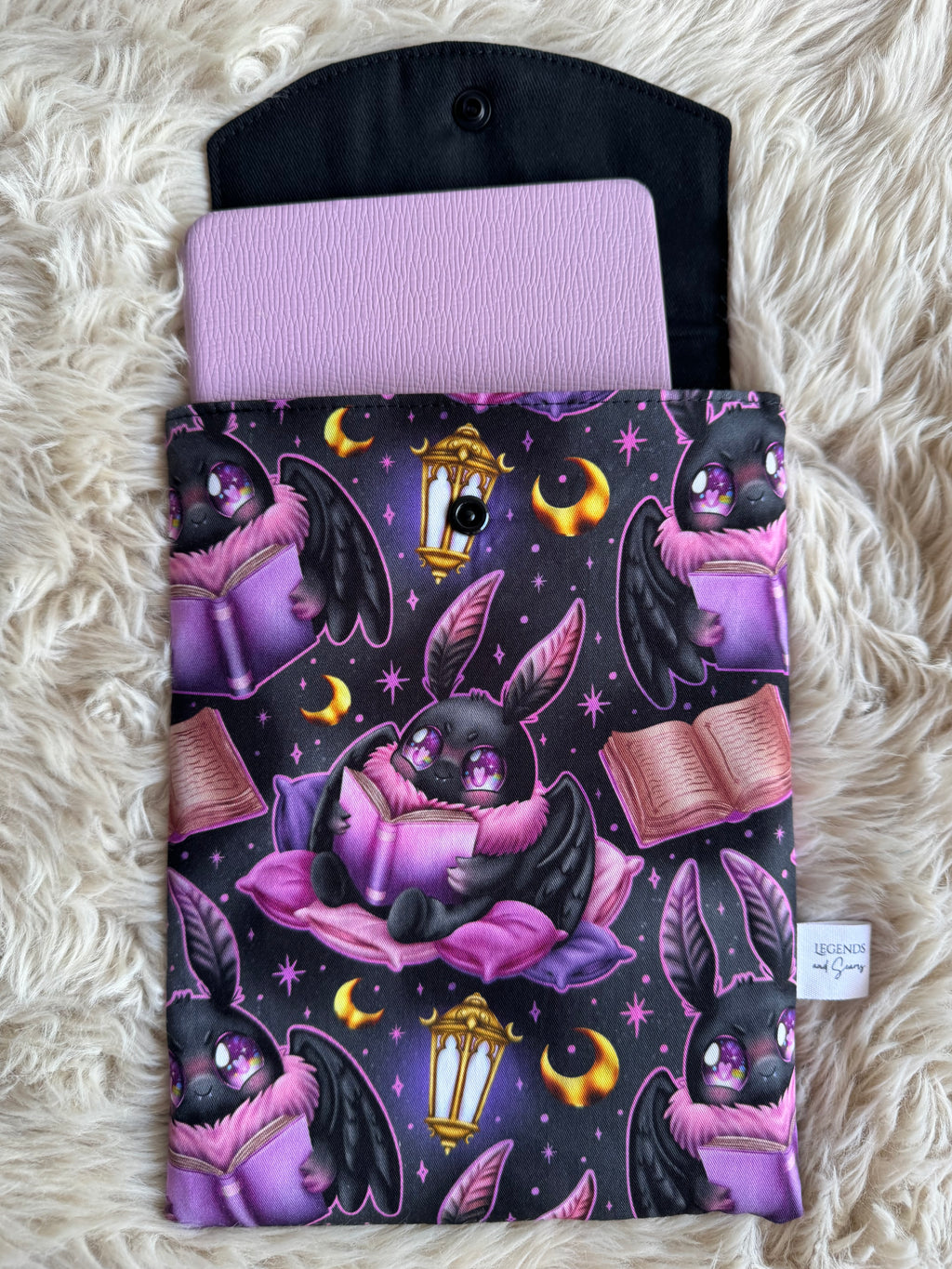 Small Basic Mothman reader sleeve