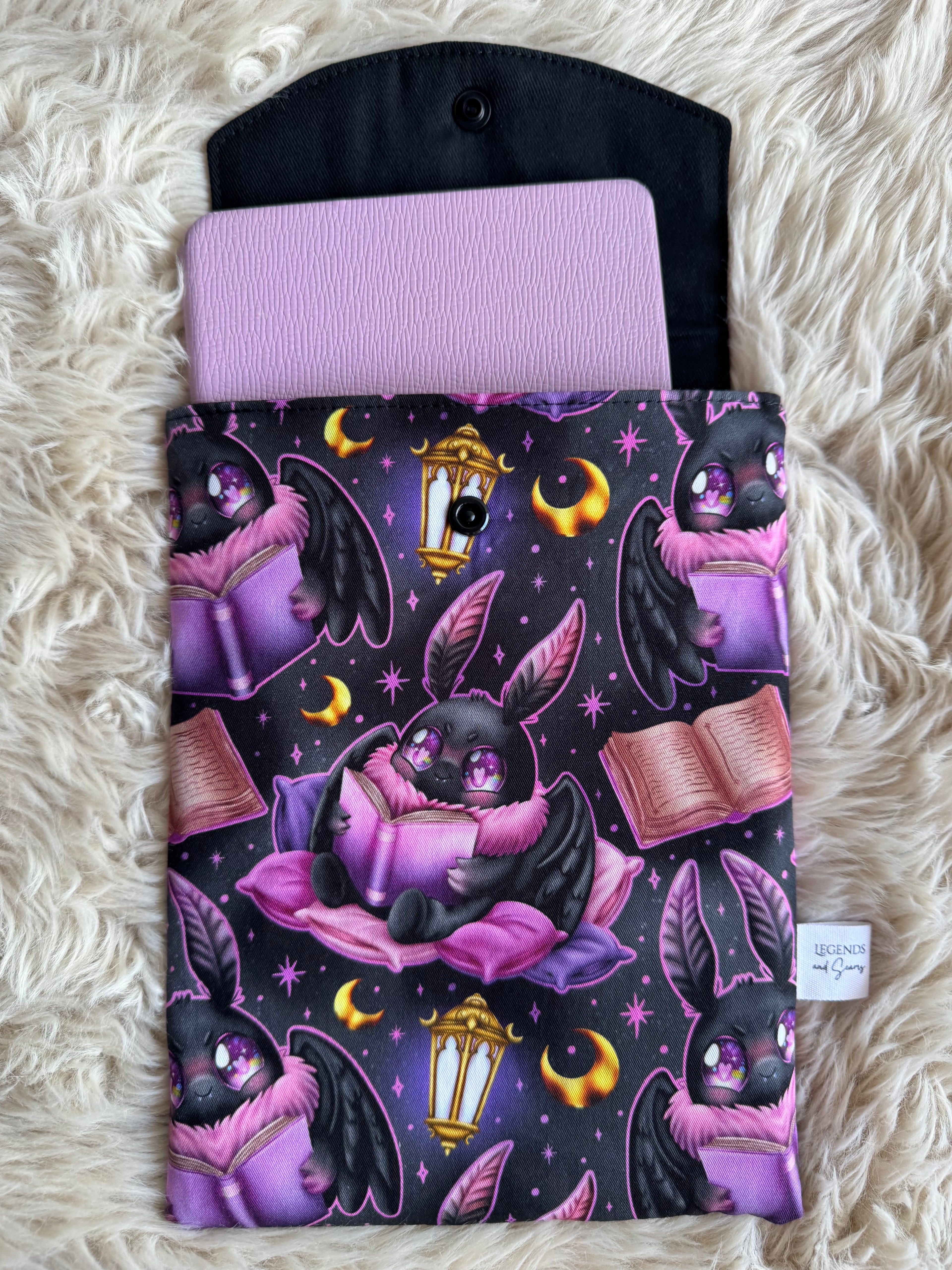 Small Basic Mothman reader sleeve