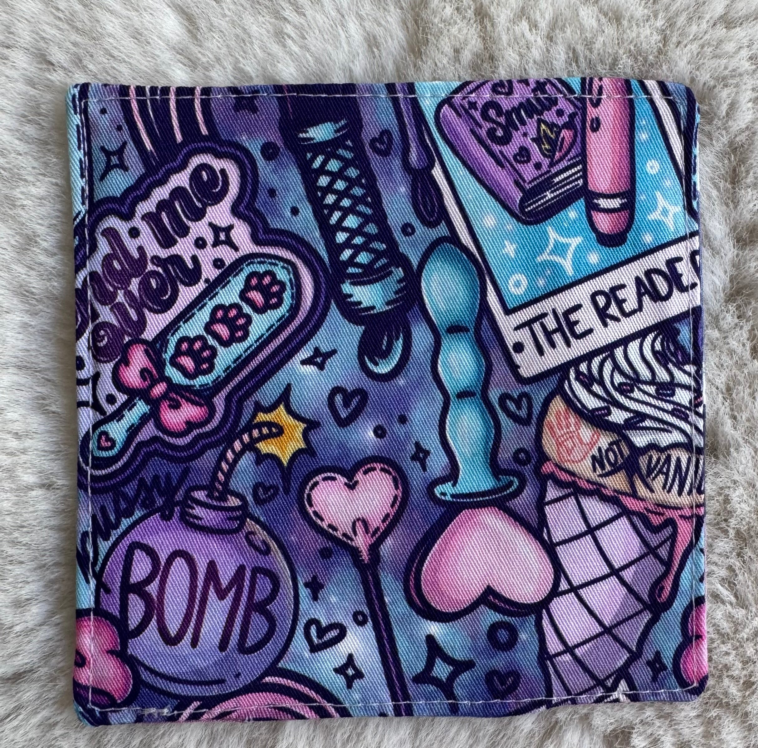 18+ Square Corner Fabric Bookmarks