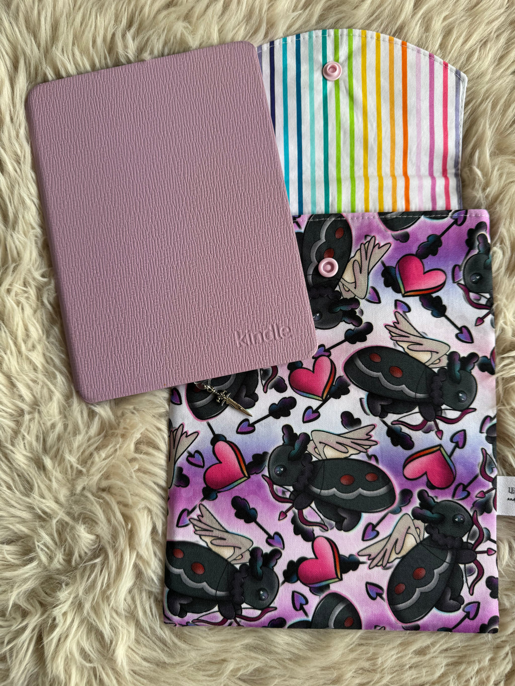 Small Basic Mothman cupid (purple) sleeve
