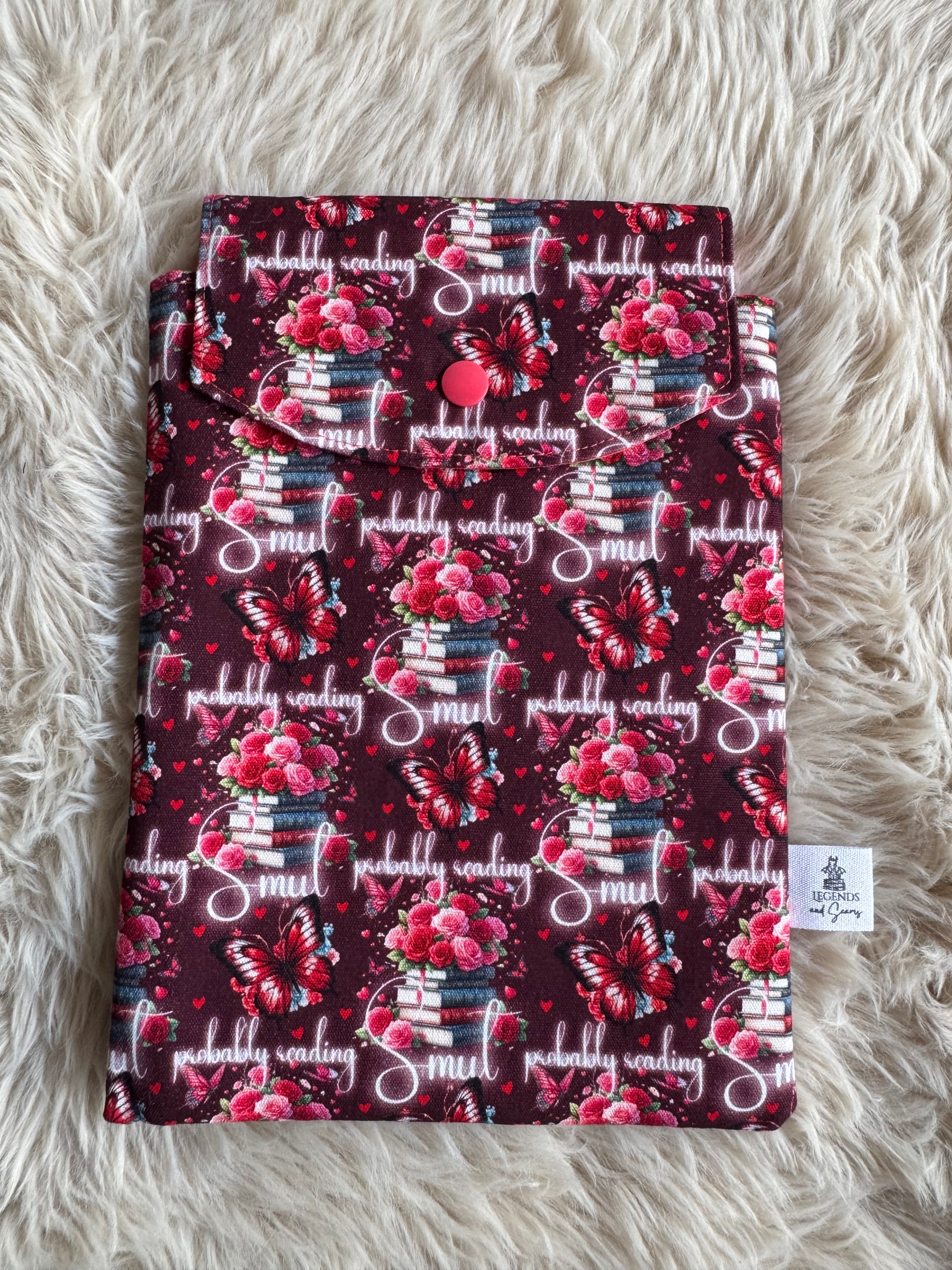 Small eReader and Book Sleeve Probably reading smut
