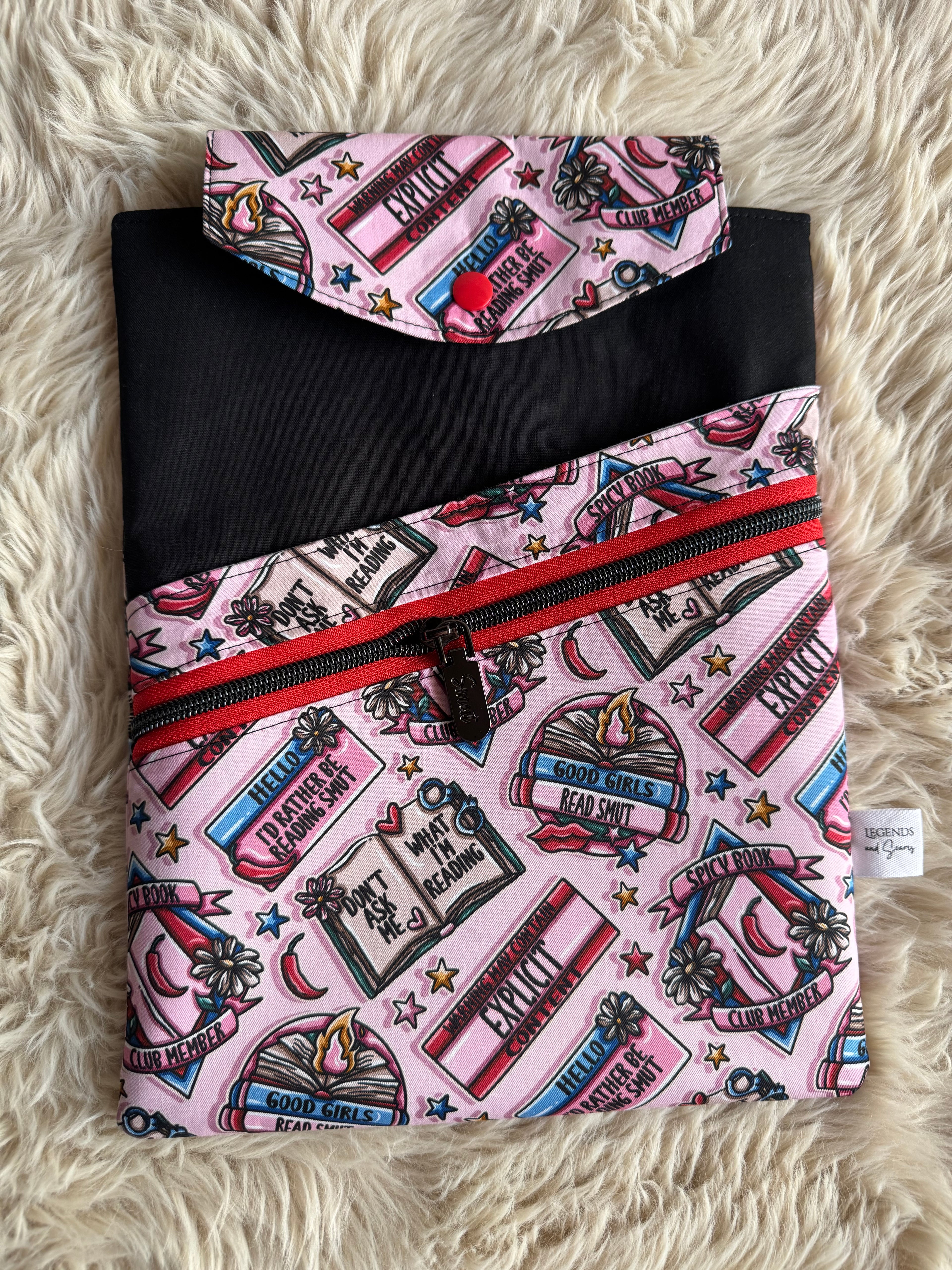 Large 3in1 Sleeve Rather be reading smut