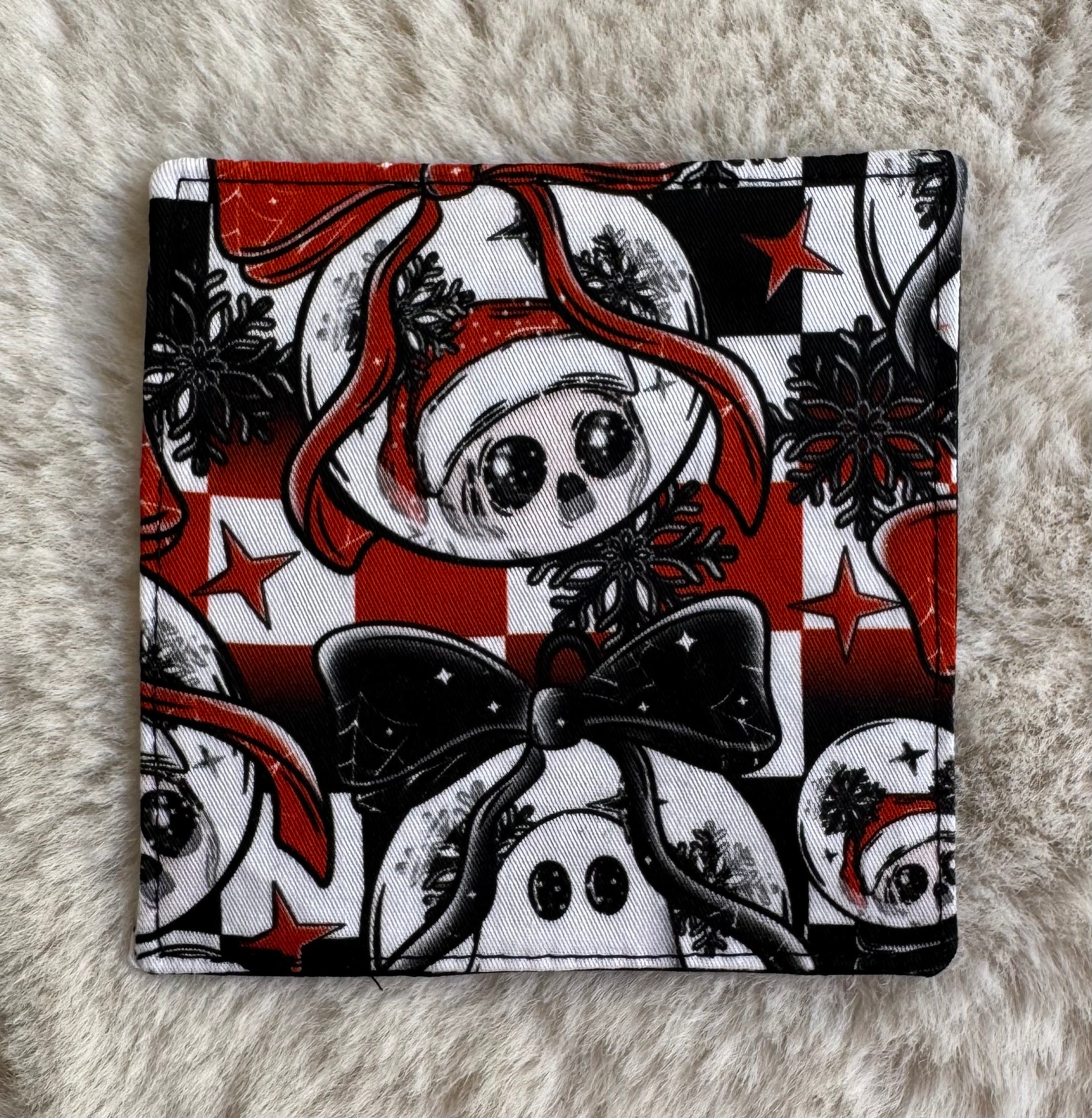 Christmas Square Corner Fabric Bookmarks