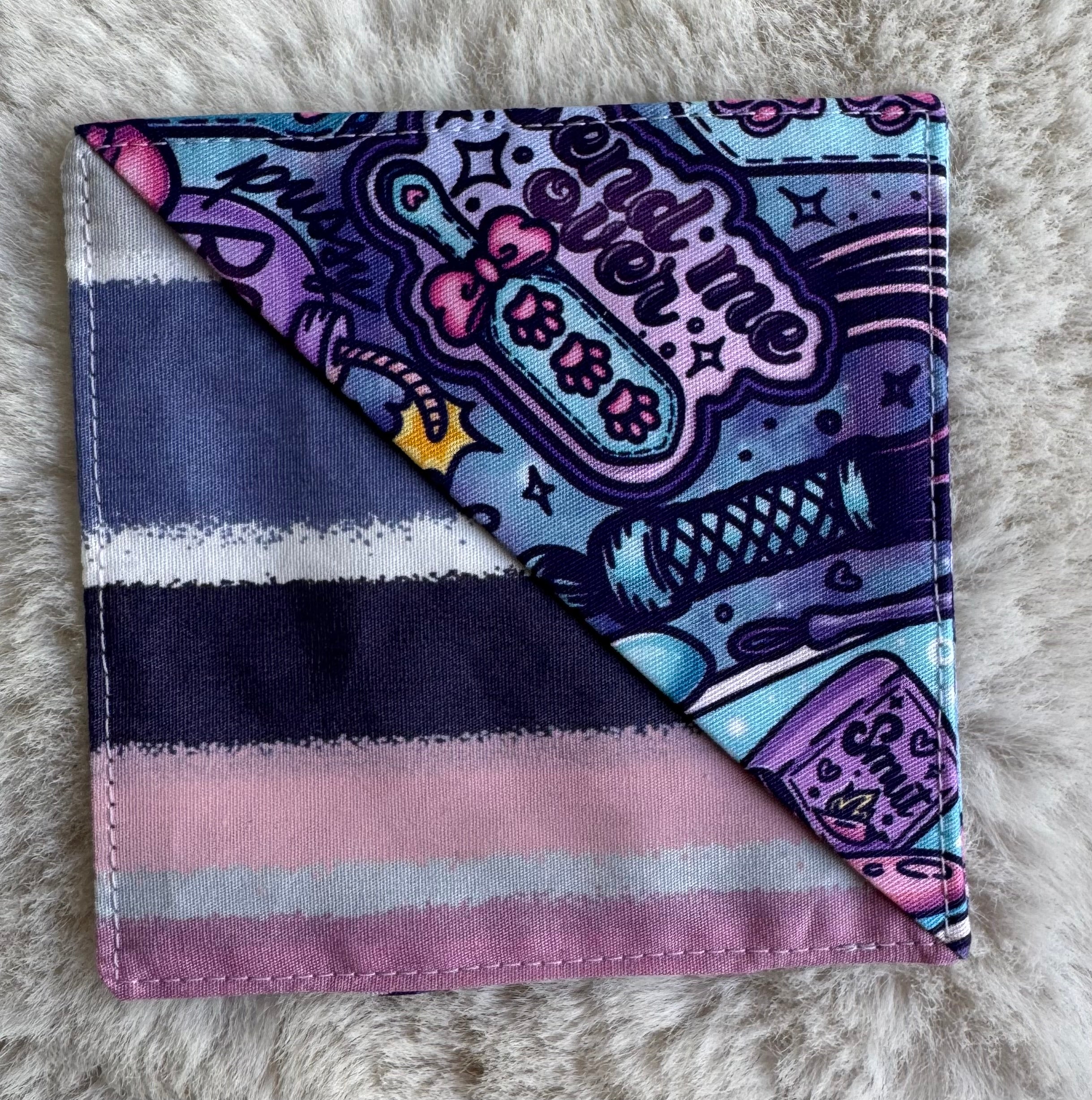 18+ Square Corner Fabric Bookmarks