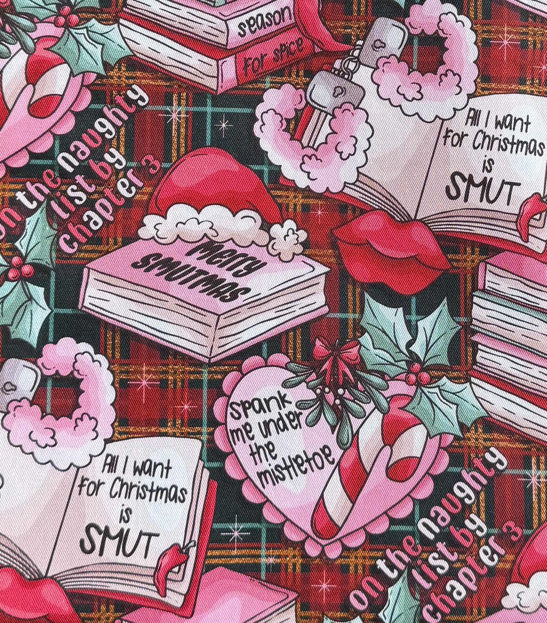 Christmas Rectangular Bookmarks with Ribbon