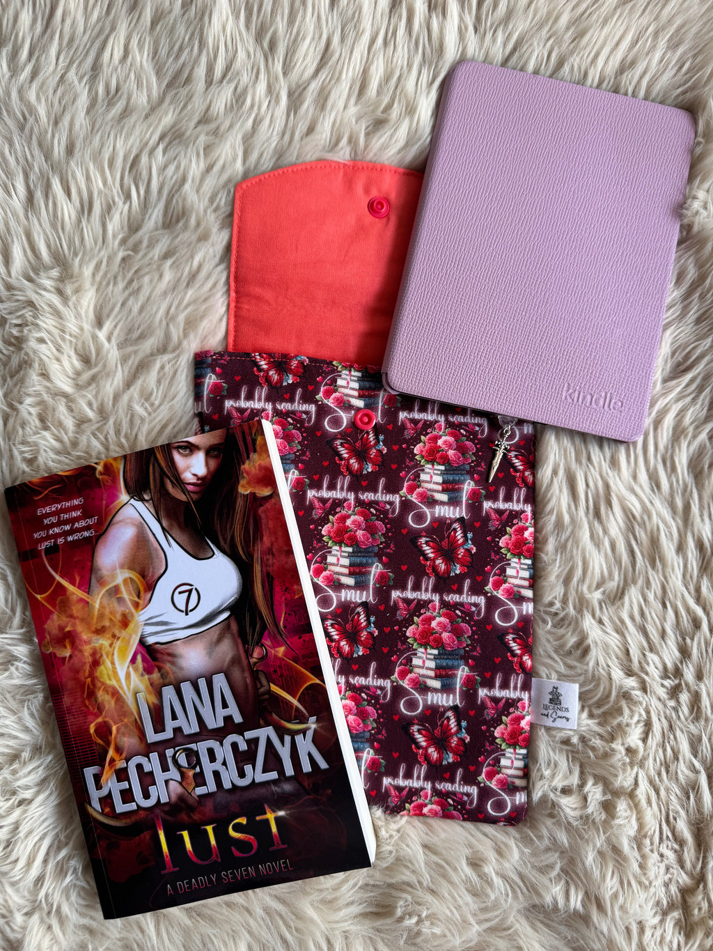 Small eReader and Book Sleeve Probably reading smut