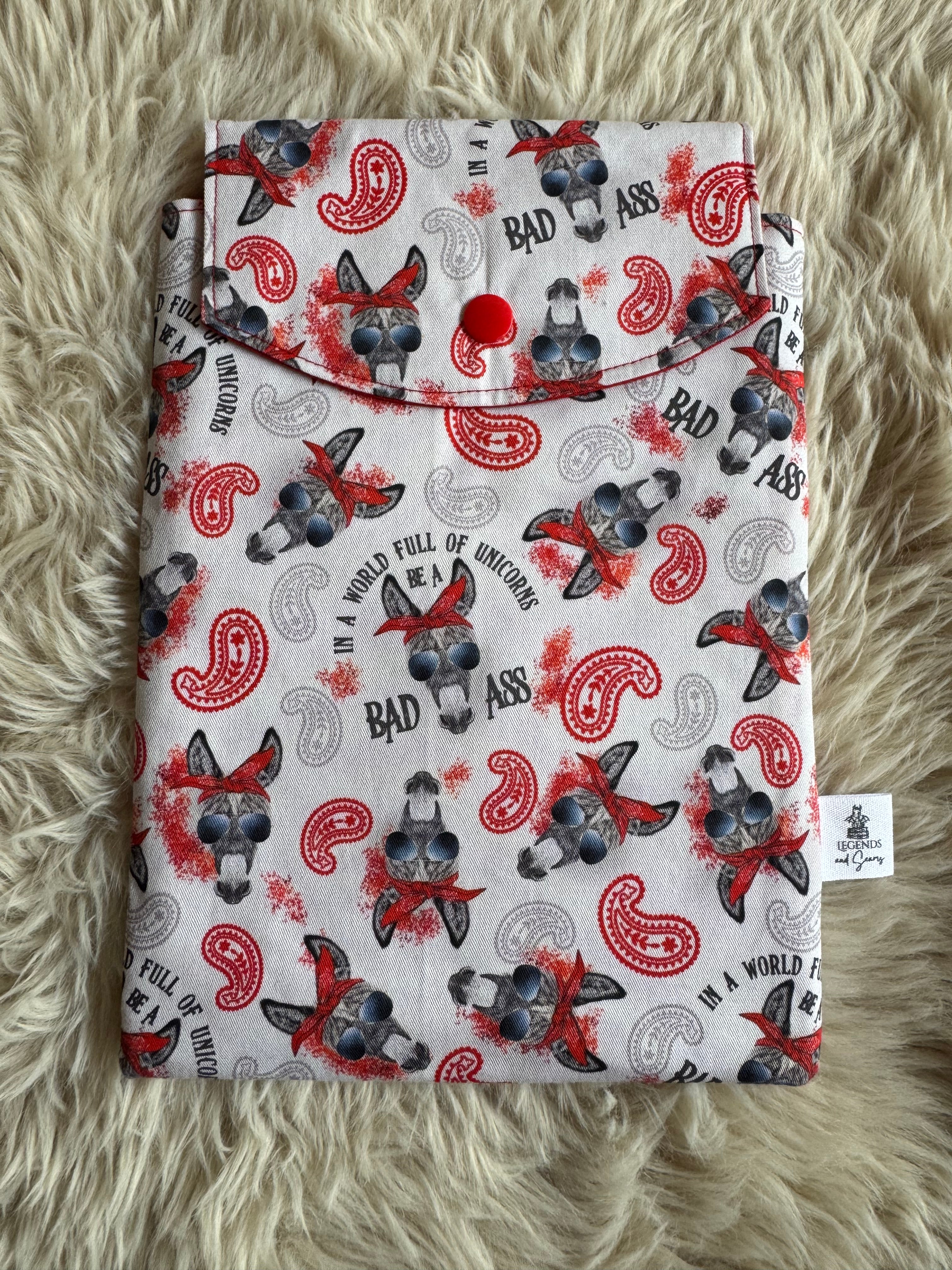 Small eReader and Book Sleeve Bad ass