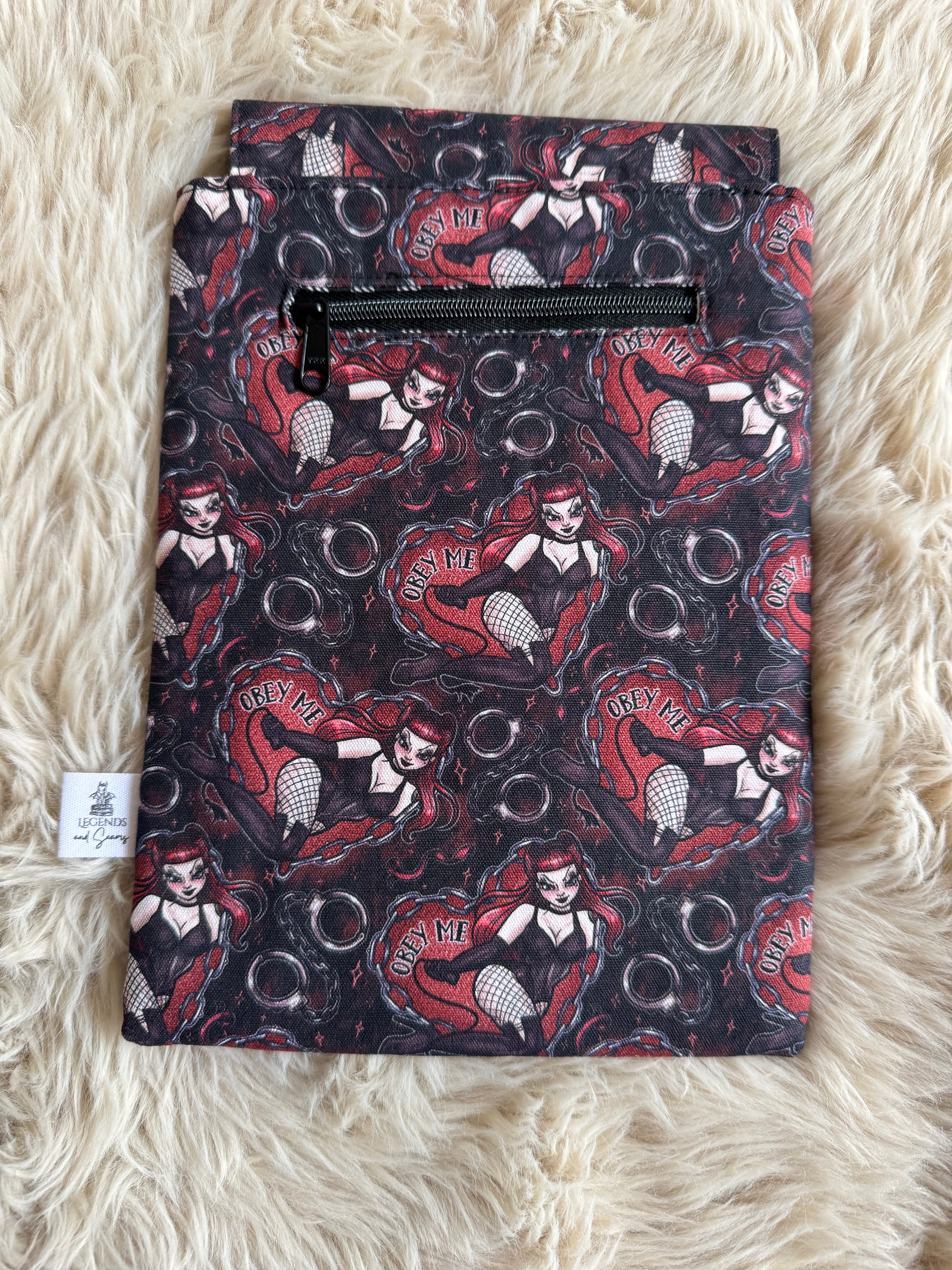Small eReader and Book Sleeve Obey me
