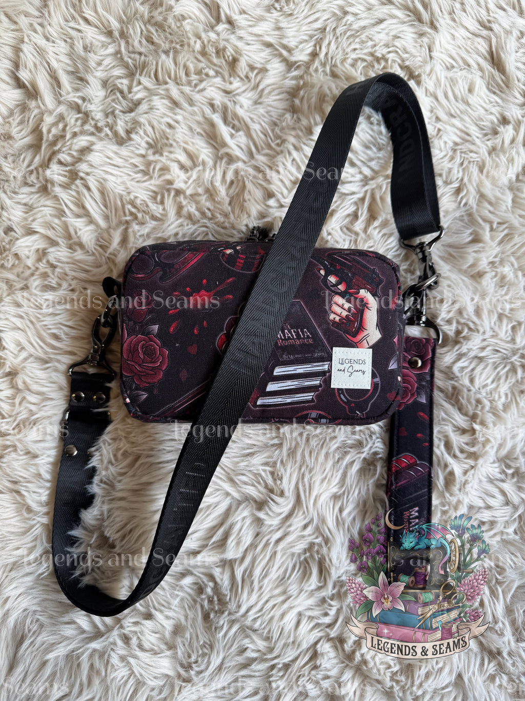 Mafia mighty mini bag (Moody Red)