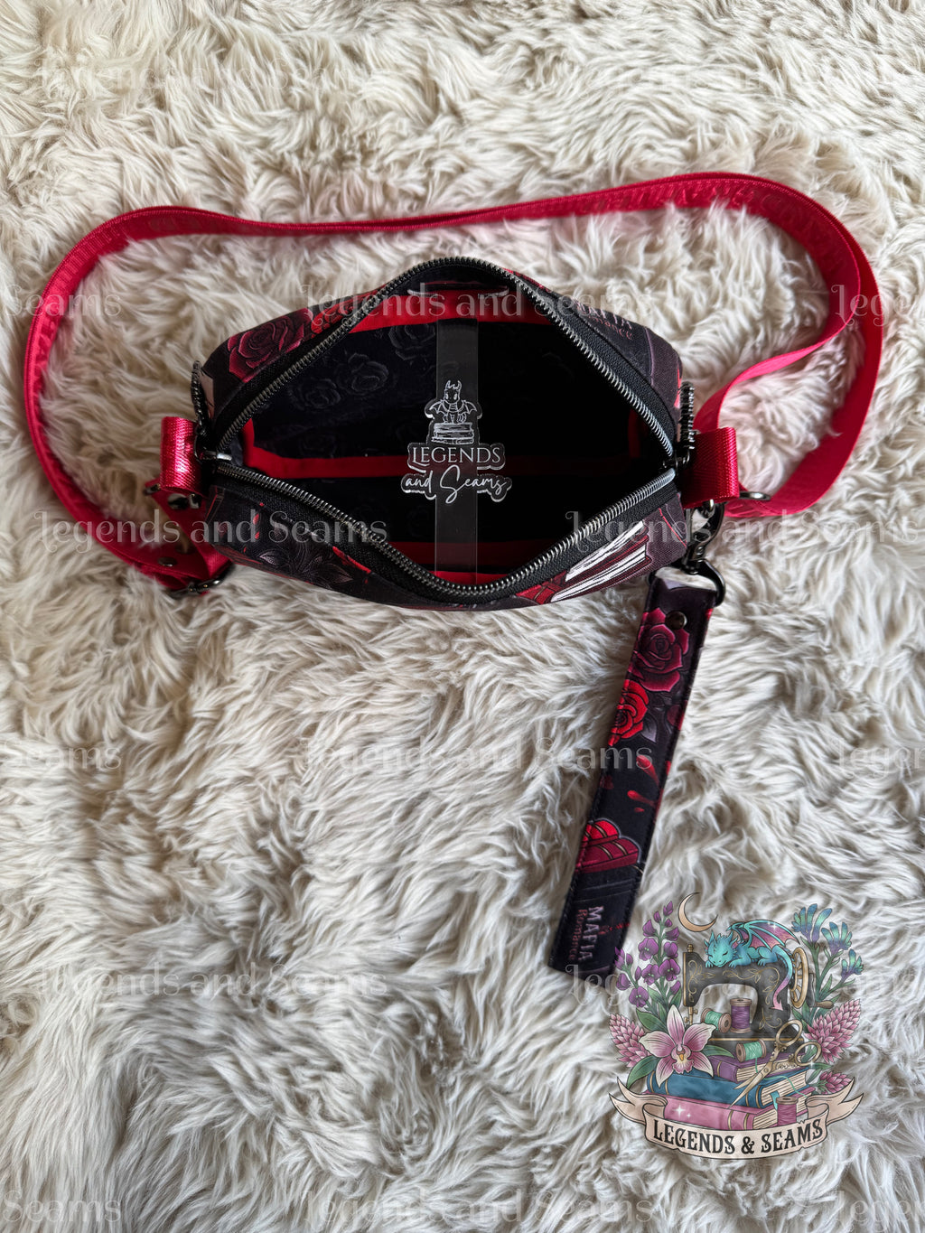 Mafia mighty mini bag (Vibrant Red)