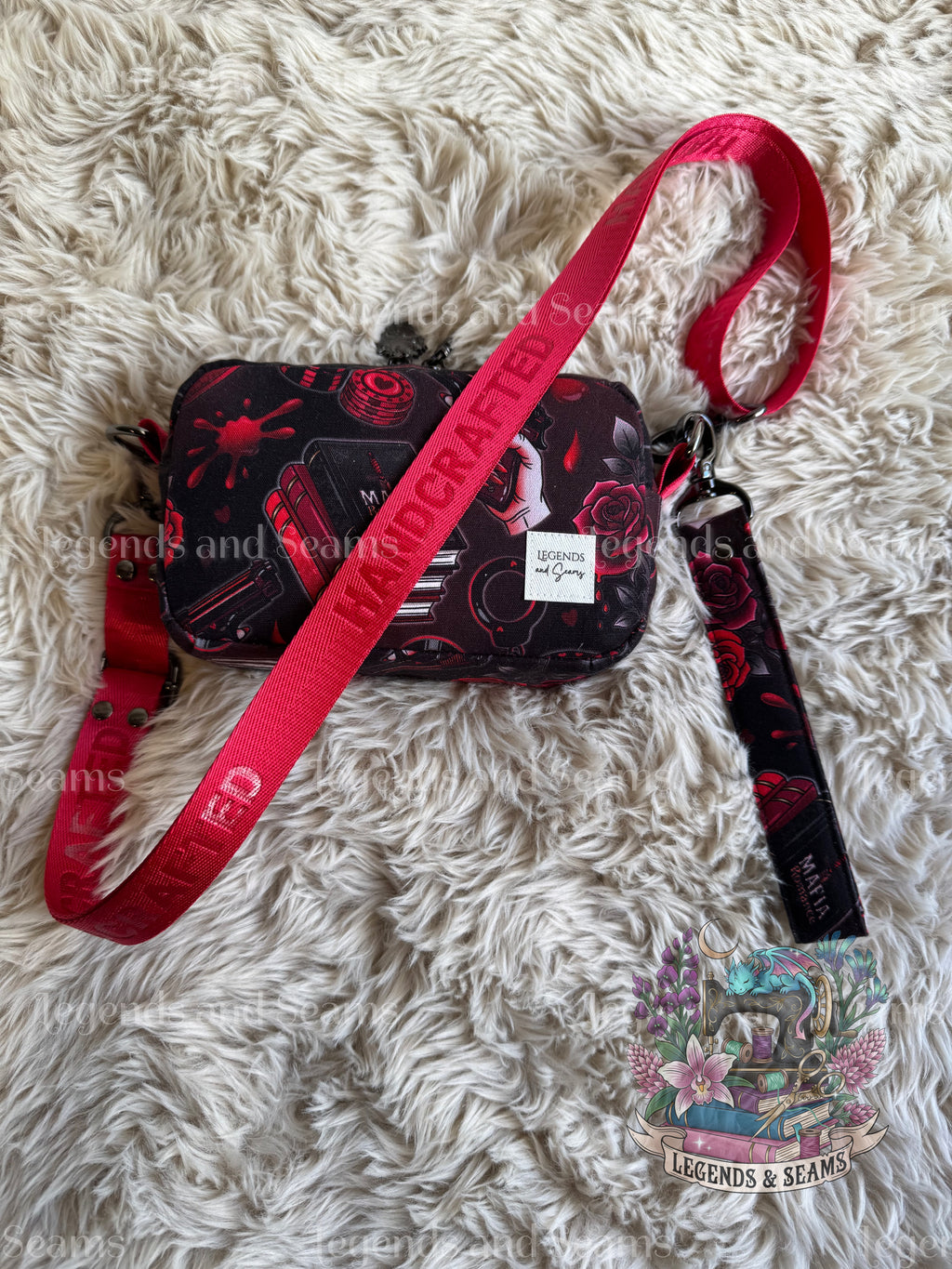Mafia mighty mini bag (Vibrant Red)
