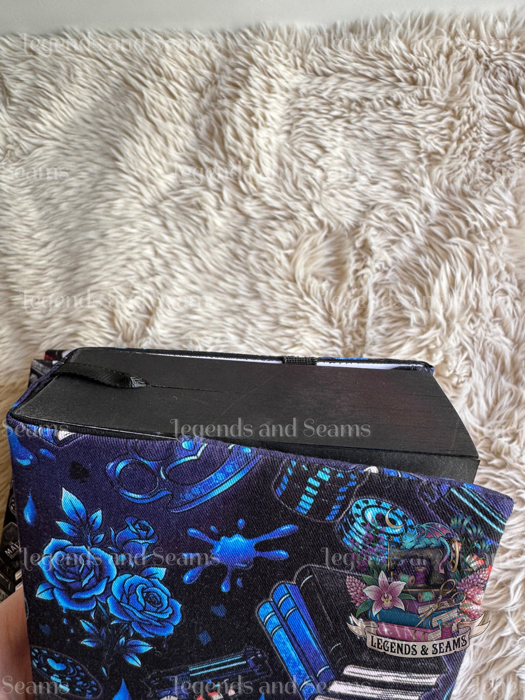 Mafia Romance dust jacket (Blue)