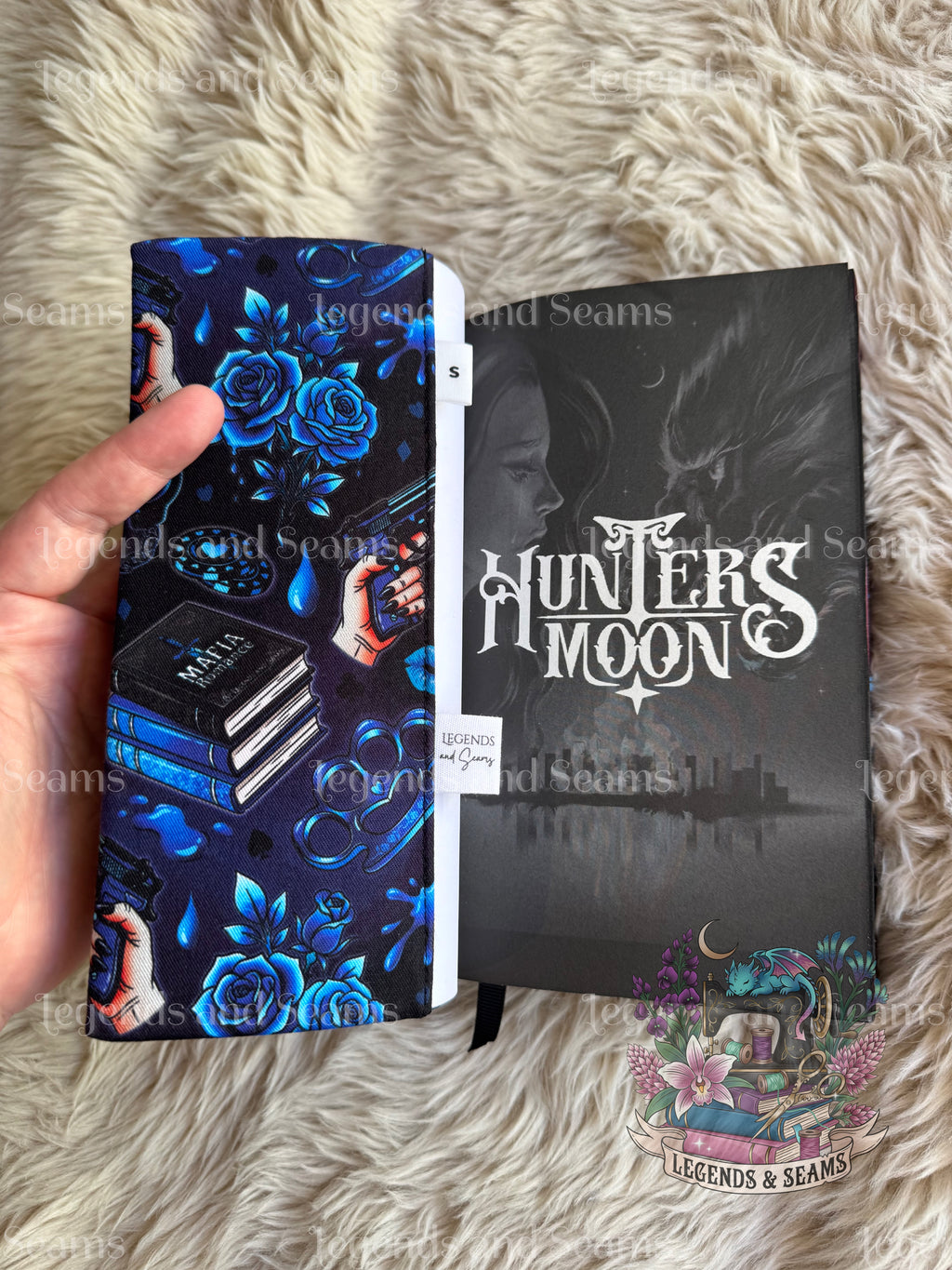 Mafia Romance dust jacket (Blue)