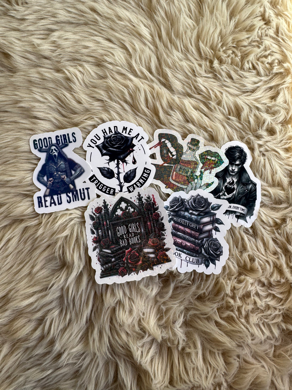 Dark Romance and Smut Stickers