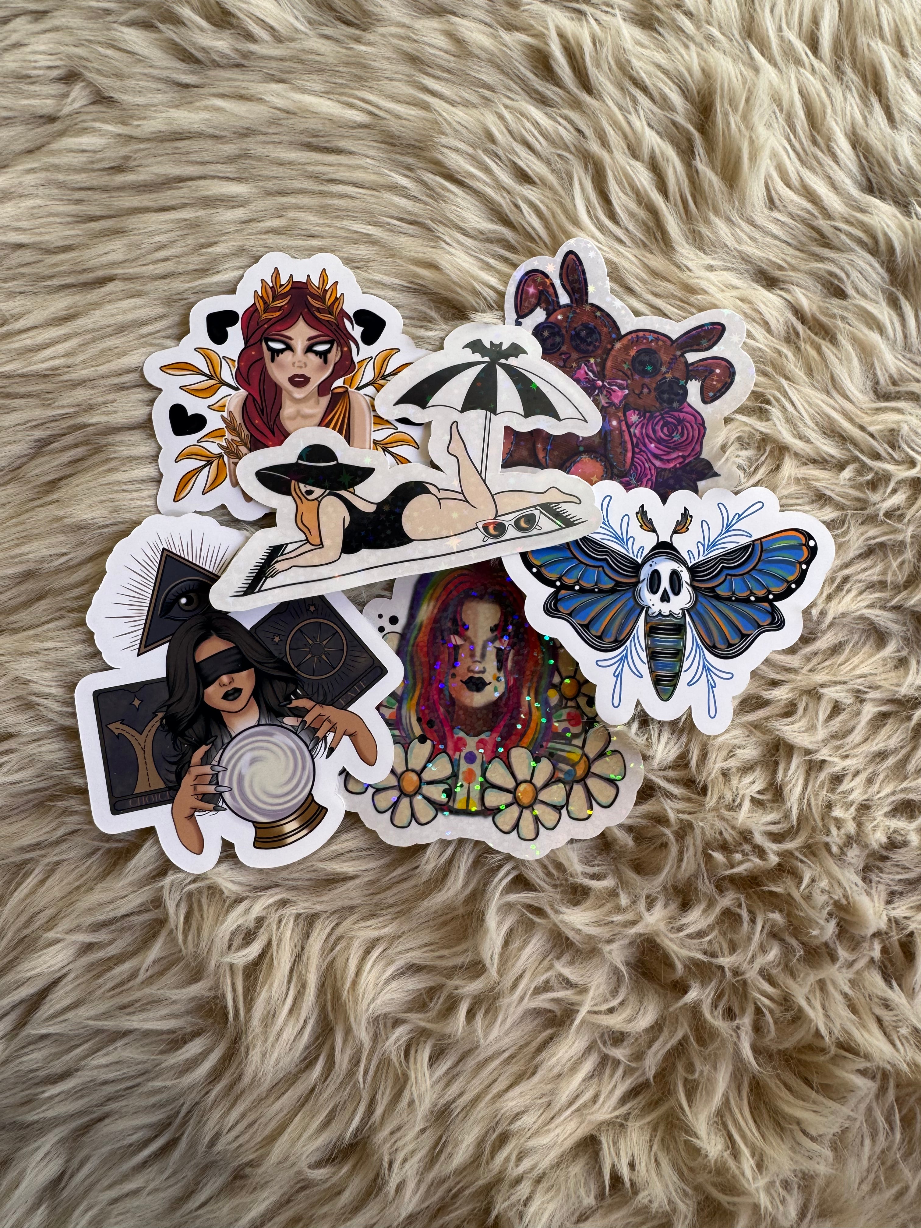 Gothic and Spooky Stickers