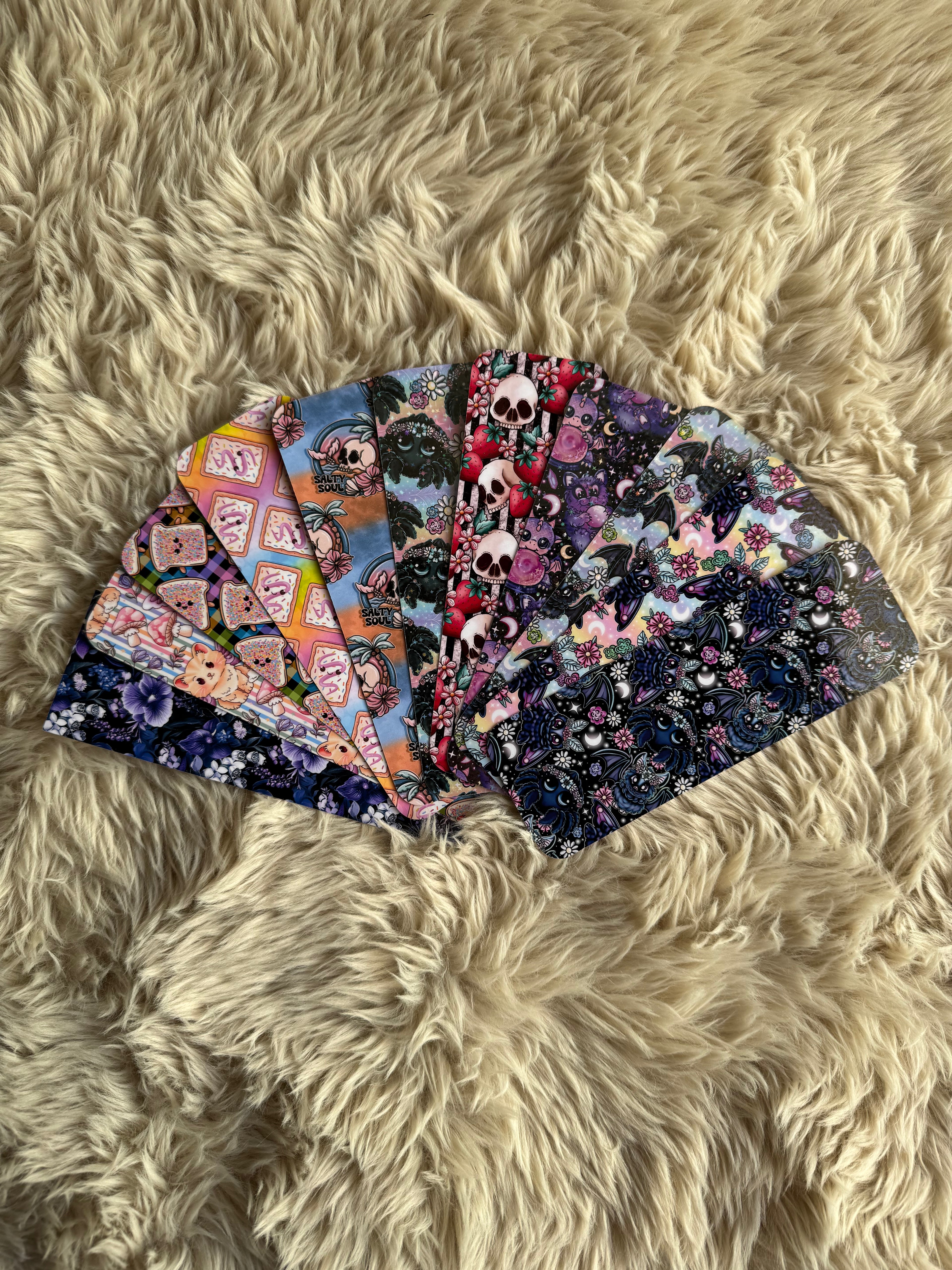 Non-Bookish Cute and Floral Bookmarks