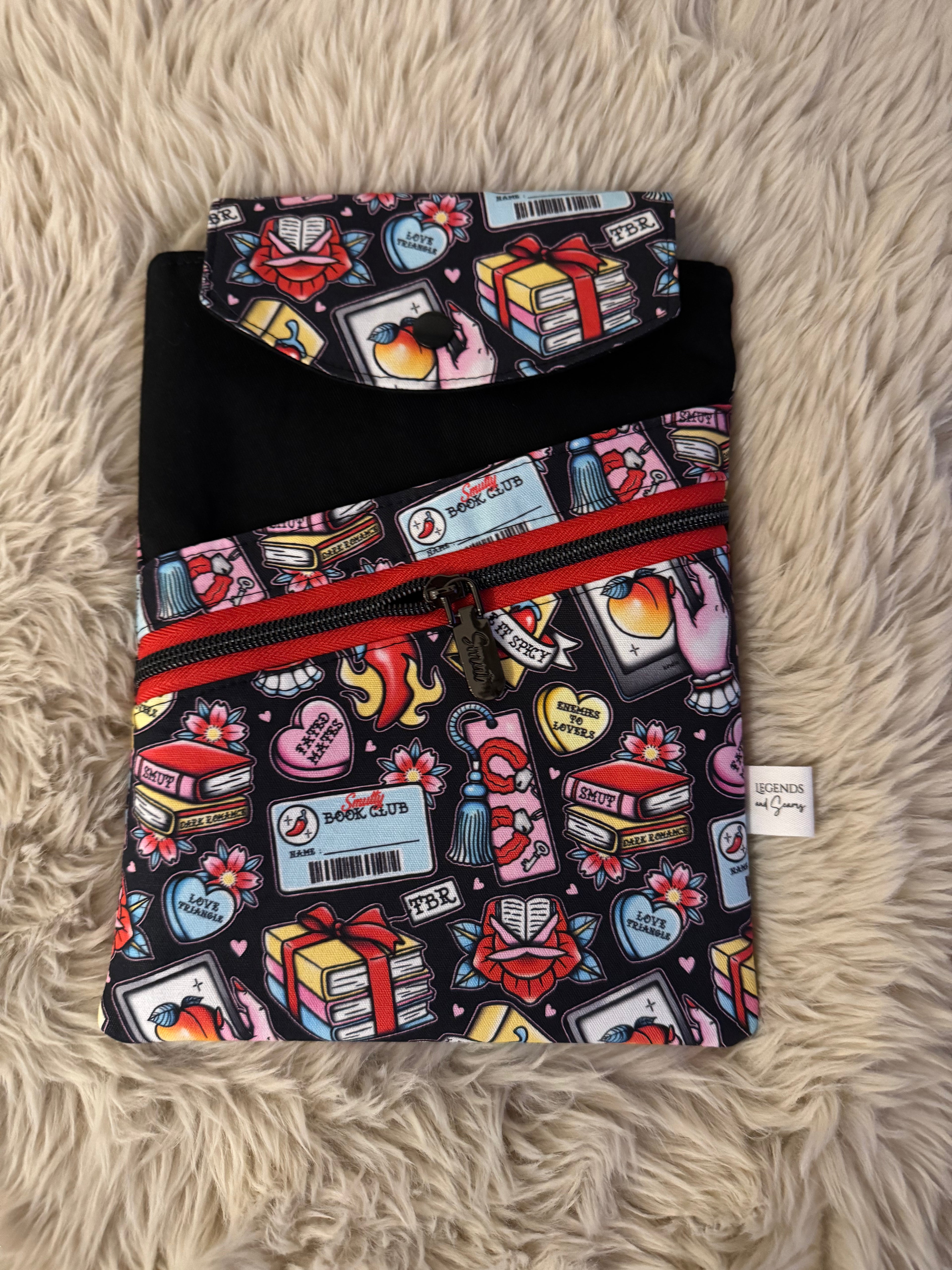 Small 3in1 Sleeve Spicy Tropes (Smut Zipper Pull)